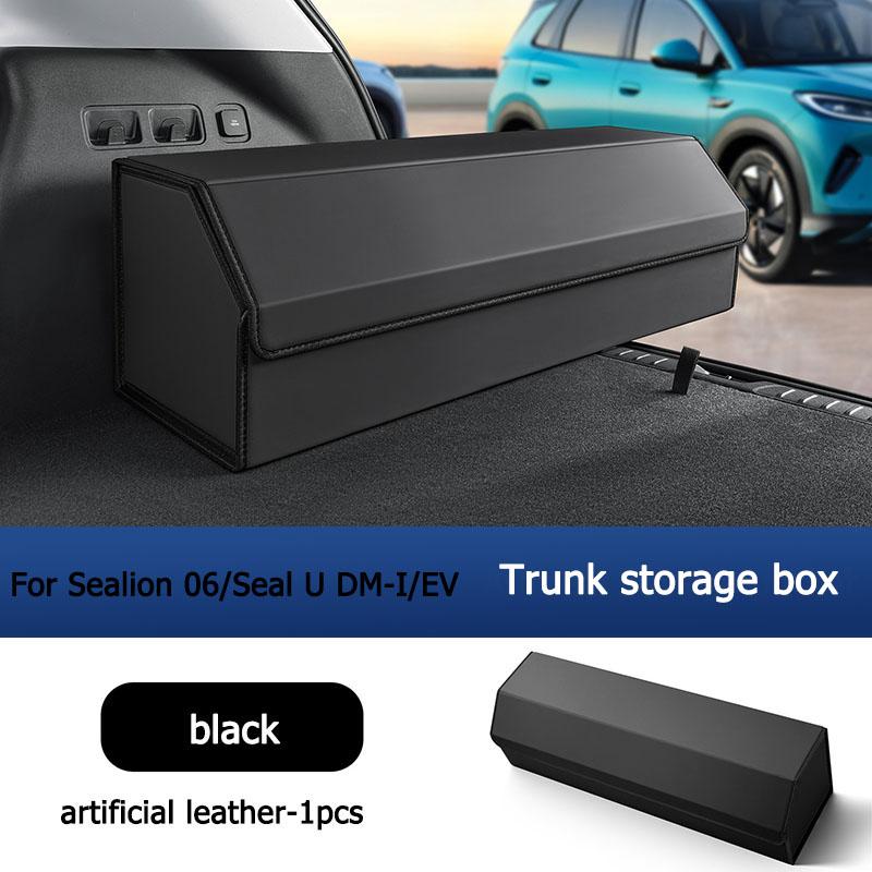 For BYD Sea Lion 06 SONG PLUS Seal U DM-I/EV Rear Trunk Storage Box Trunk Sorting Storage Box Interior Supplies Accessories