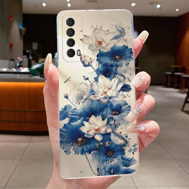 Чехол для Huawei P Smart 2021 Y7a Чехол для телефона PPA-LX1 LX2 LX3 Роскошный Дракон Милый Крутой Мальчики Девочки Прозрачный Мягкий Силиконовый Чехол
