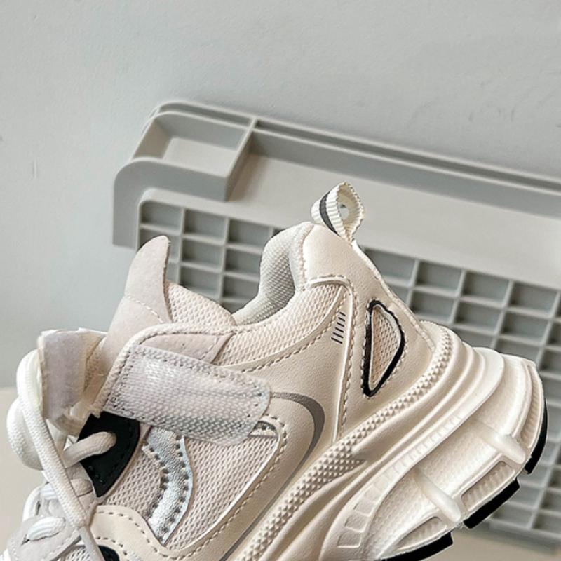 Спортивная обувь для девочек. Новые детские туфли с дышащей сеткой. Легкая обувь для папы. Корейская модная обувь.