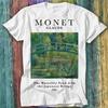 Claude Monet Waterlily Pond Art Exhibition T Shirt Top Tee 208