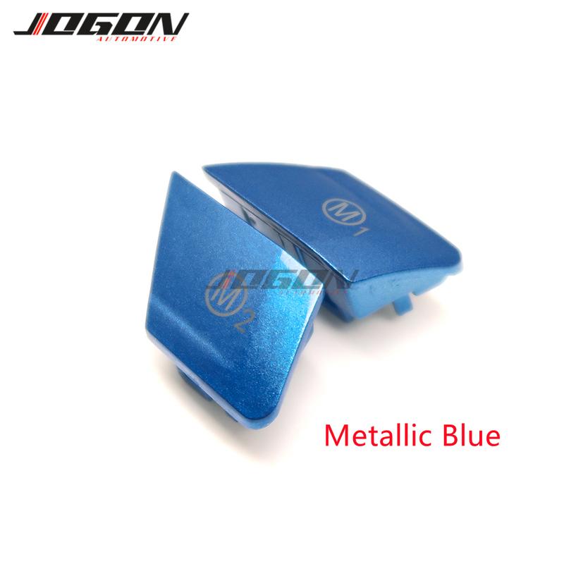 Replace Car Steering Wheel M1 M2 Button Switch Cover Trim For BMW X5 F15 X6 F16 F20 F22 F30 F10 F12 F80 F87 F82 X5M X6M