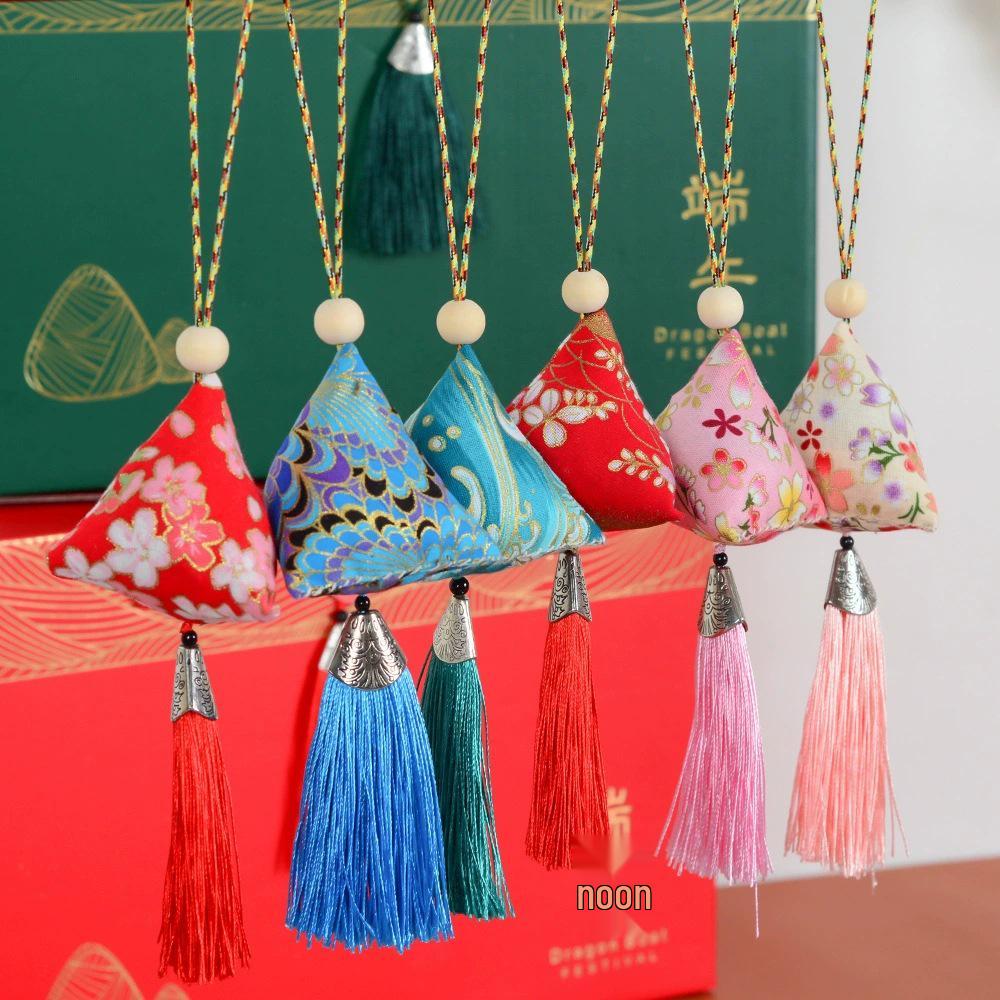 Портативный кулон-саше с полынью для автомобиля и спальни - Треугольник удачи Праздника драконьих лодок