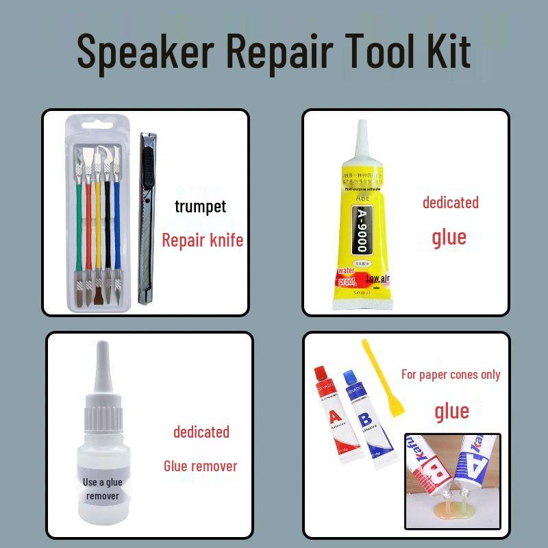 6.5" 8" 10" Speaker Subwoofer Rubber Edge Ring Accessories