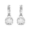 Swarovski Stilla Water Drop Shaped Inlaid Decoration Rhodium Plated Earrings Women earrings Silver 5662919