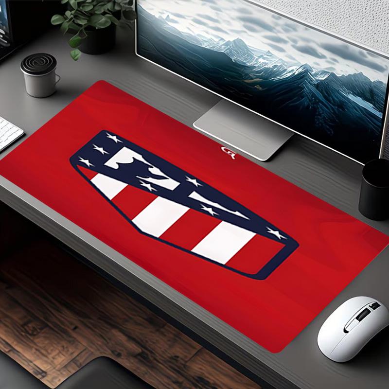 Atletico Madrid Print Mouse Pad, for Keyboard Pad Laptop PC Mat for Office Home Use, Desk Decor, Perfect Birthday Gift for Gamers