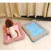 Cooling Pad Bed for Dogs Cats Puppy Kitten Cool Mat Pet Blanket Ice Silk Material Soft for Summer Sleeping Pink Blue Breathable