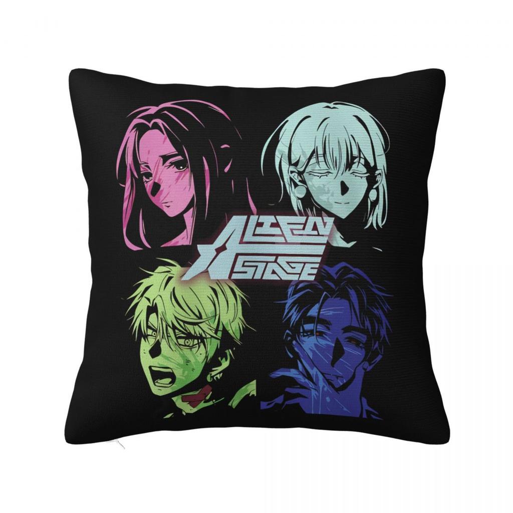 Alien Stage Anime Pillowcase Polyester Cushion Cover Gift Luka Ivan Till Mizi Pillow Case Cover Home Square 40X40Cm