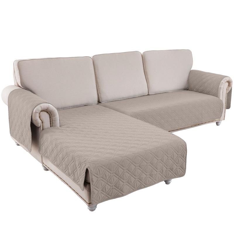 Водоотталкивающий чехол для дивана в форме буквы L, стеганый противоскользящий чехол для дивана в форме буквы U, защитный чехол для мебели в гостиной для собак и кошек