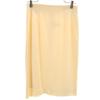 Made In France Mimole Length Tight Skirt 40 Beige Women Used