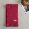 Luxury Women's Scarf Autumn/Winter New Solid Color Korean Knitted Wool Blended Warm Shawl Fashion Versatile Scarf