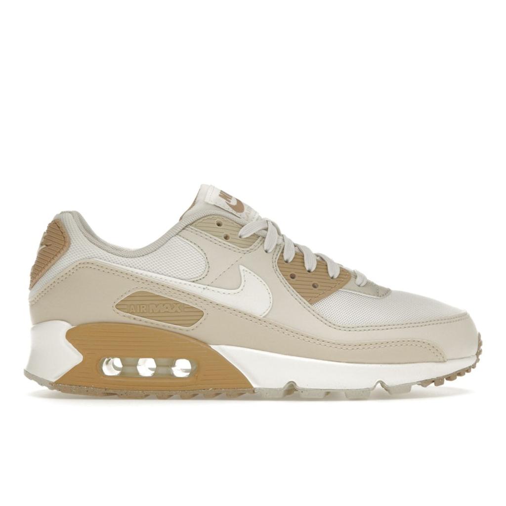 Nike Air Max 90 Phantom Light Orewood Brown женские кроссовки кремовые Sand-Drift Sail DH8010-004