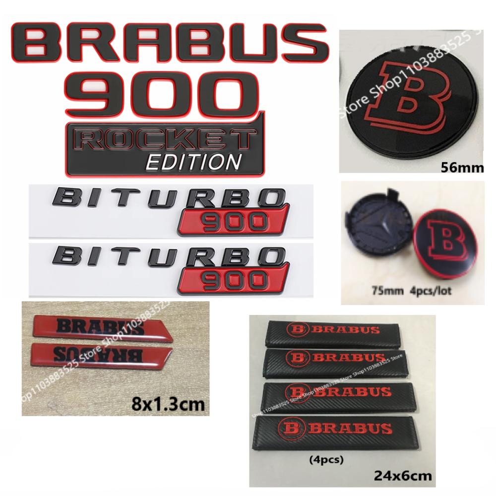 Передний капот Задний багажник Значок Наклейка Для Brabus w212 w204 G700 w463 w464 w221 w213 w206 GLC GLE w176 w177 GLS G800 smart