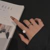 Korean Luxury Pearl Ring Set: Trendy Minimalist Design for Women