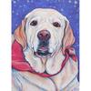 5D алмазная живопись собака вышивка крестиком животное вышивка полная круглая мультяшная картина из стразов мозаичное украшение для дома