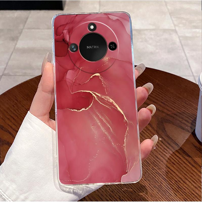 Чехол для Honor X9C Smart 5G Прозрачный Роскошный Милый Любовь Кролик Забавный Крутой Мягкий Силиконовый TPU Чехол для Телефона HonorX9C Smart 5G Задняя Крышка