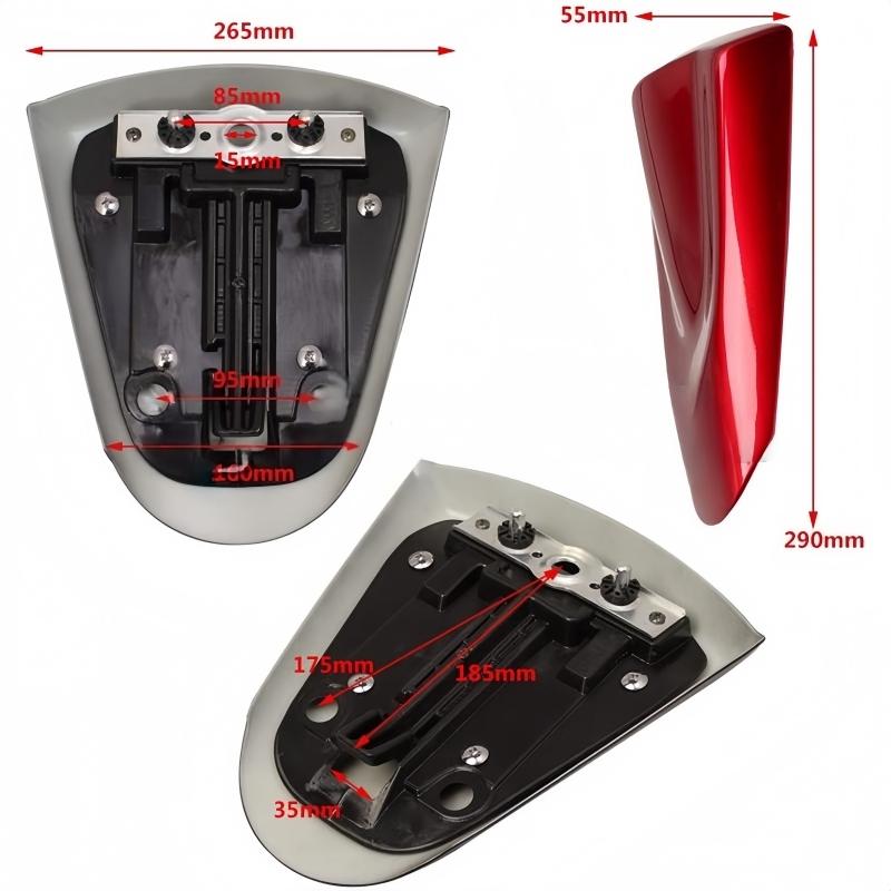 Motorcycle Pillion Passenger Rear Seat Fairing Tail Section Cover Hump Fairing For Suzuki GSX 250R 250 R GSX250R 2011-