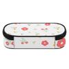 Pen Case Scratch Resistant Polyester High Capacity Zip Around Closure with Main Compartment Mesh Pocket and Pen Slots for Students
