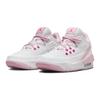 Air Jordan Max Aura 5 GS Белые Ярко-розовые Детские Кроссовки Средне-мягкий-розовый FD8789-116
