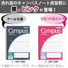 KOKUYO Campus Notes by Purpose English Study Ruler Pink No-30F13P