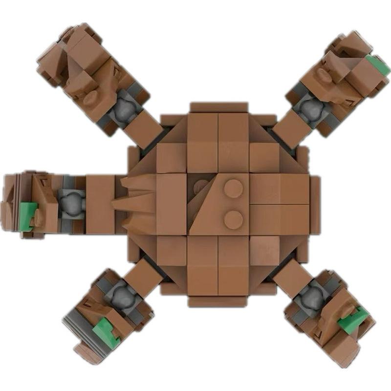 Project Hail Mary Rocky Silicone Alien Action Figure Model Toy Building Block Set for Boys Birthday Gift