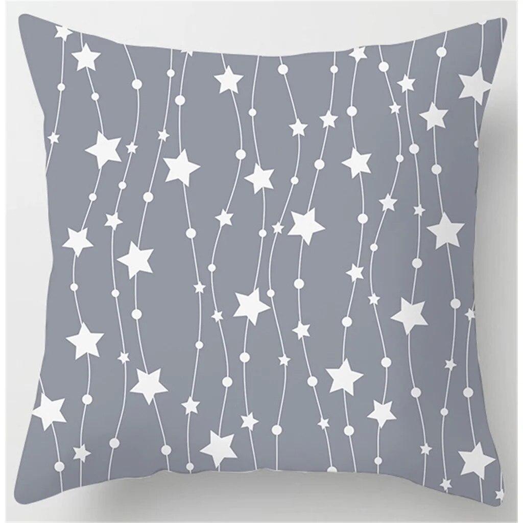 Off-White Подушка Наволочка Квадратный чехол для дивана Домашний декор