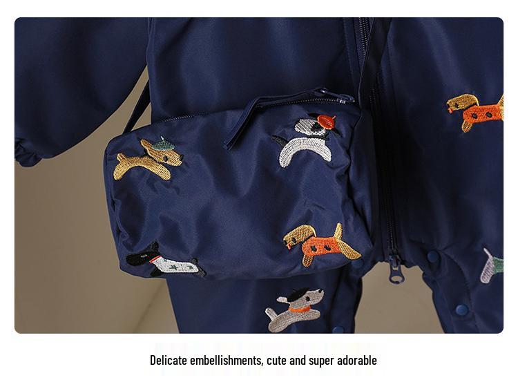 Осенне-зимний детский комбинезон-ветровка: Детский комбинезон-верхняя одежда