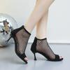 Fashion 2024 New Summer Fashion Open Toe Pure Color Hollow Out Women High Heels Non-slip Sexy Women Sandal Thin Heels  Women Shoes