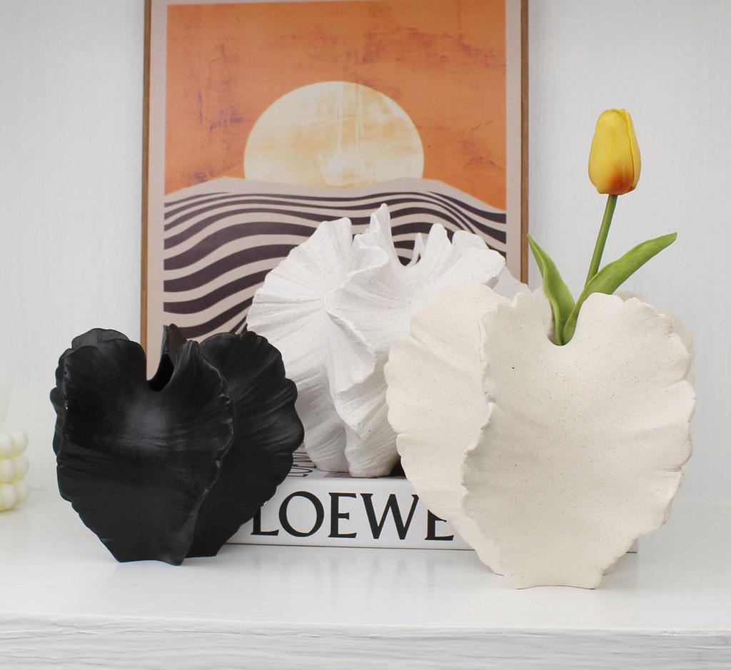 Творческая жизнь Керамическая ваза Ремесло Гостиная Цветочная композиция Украшение для дома Декор Творческий абстрактный стол Скандинавский минимализм