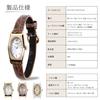 Solar Watch Ladies Made In Japan LeClair Genuine Lizard Leather [LCREA] (OVALE/Silver, Belt/LC2003-SSTBK)