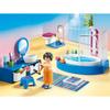 PLAYMOBIL 70211 Salle De Bain Avec Baignoire, Dollhouse La Maison Traditionnelle, 51 Pièces, Dès 4 Ans