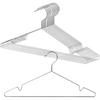 Yumeya Stainless Steel Hangers, Set of 10, Chrome Plated, Non-Slip, Anti-Slip, Durable, Rust-Resistant, and Bend-Resistant, Fits Skirts, Pants, and Co