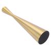 Geometric Candle Holder Aluminum Gold Taper Candlestick Holder Decor for 3cm Candle L 6 X 26.5cm /