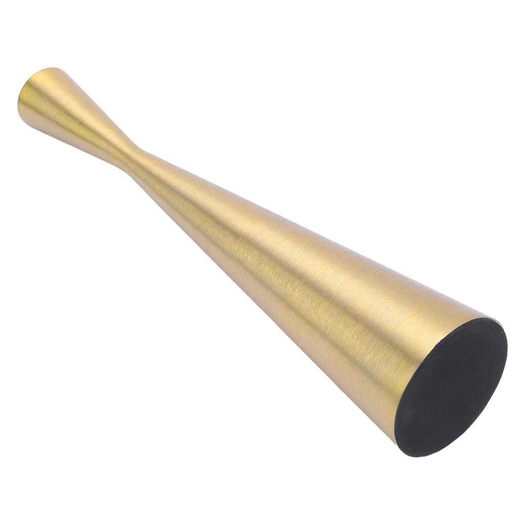 Geometric Candle Holder Aluminum Gold Taper Candlestick Holder Decor for 3cm Candle L 6 X 26.5cm /