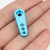Aluminum Alloy RC Steering Servo Half Arm Horn 28.5mm 25T for   1/10 Truck (Blue)