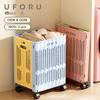 Uforu Foldable Laundry Hamper with Wheels – Large Capacity Collapsible Dopamine Storage Basket for Bathroom