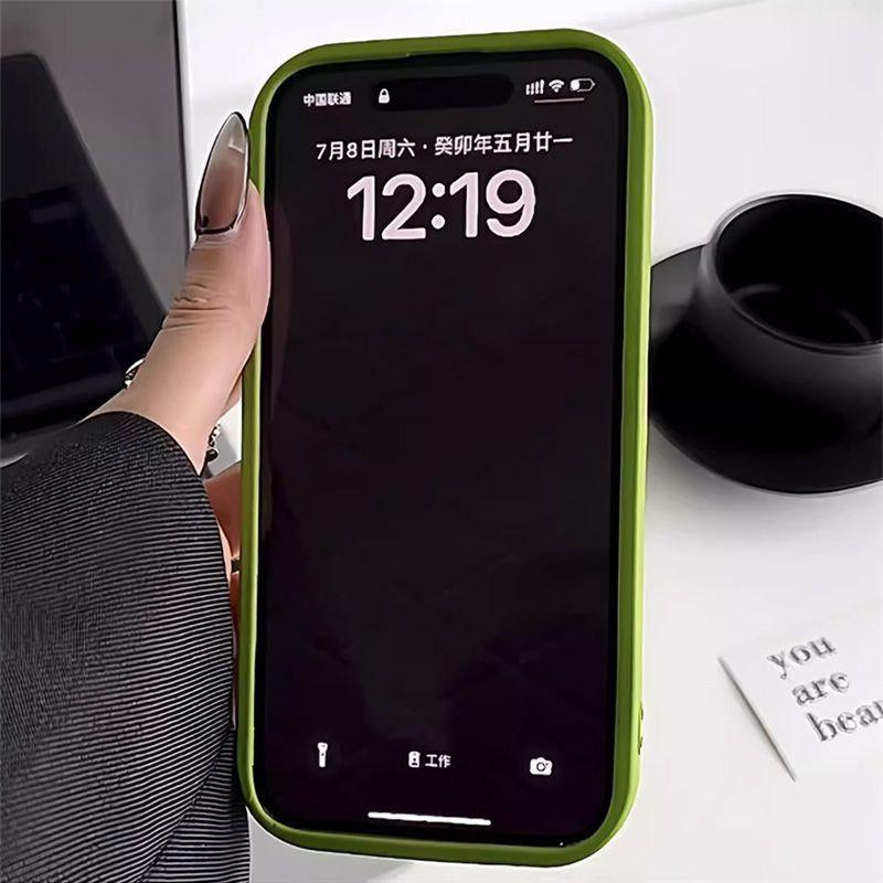 Soft Candy Liquid Silicone Phone Case For iPhone 15 Pro Case for iPhone 11 13 12 16 14 Pro Max XR XS X 7 8 SE Shockproof Cover