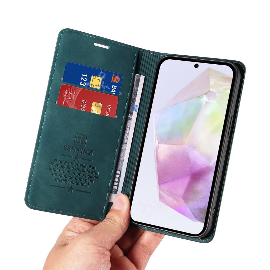 BETOPNICE 003 Чехол-кошелек для Samsung Galaxy A36 5G, кожаный чехол для телефона с подставкой