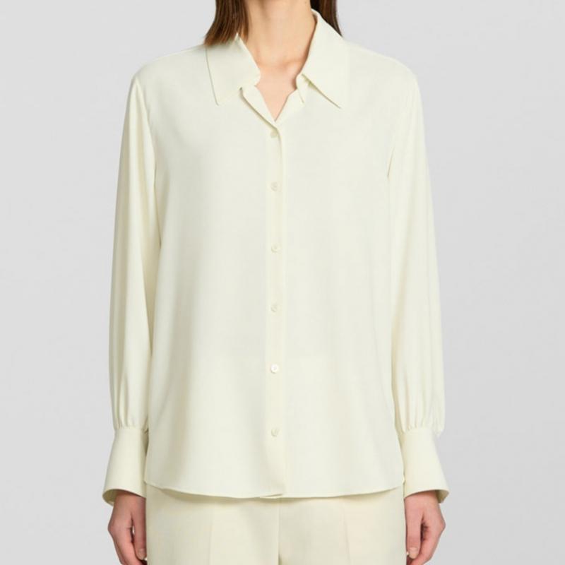 Она S miSS Мягкая базовая рубашка SwwStp11030 Iv