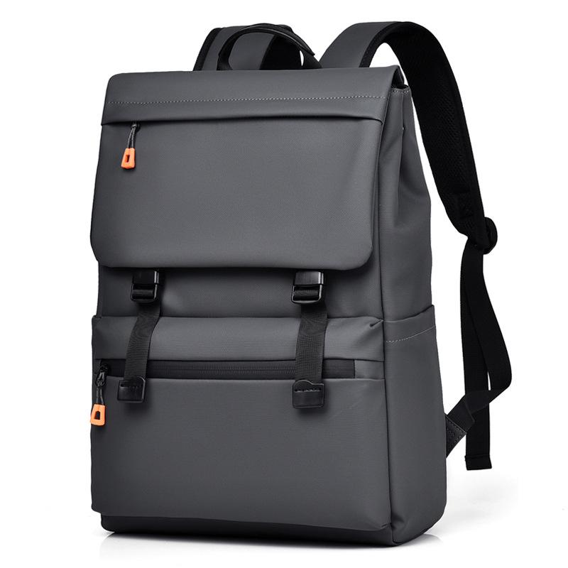 Men's Large Capacity Fashion Backpack - Casual Computer and Shoulder Bag with Front Cross Design
