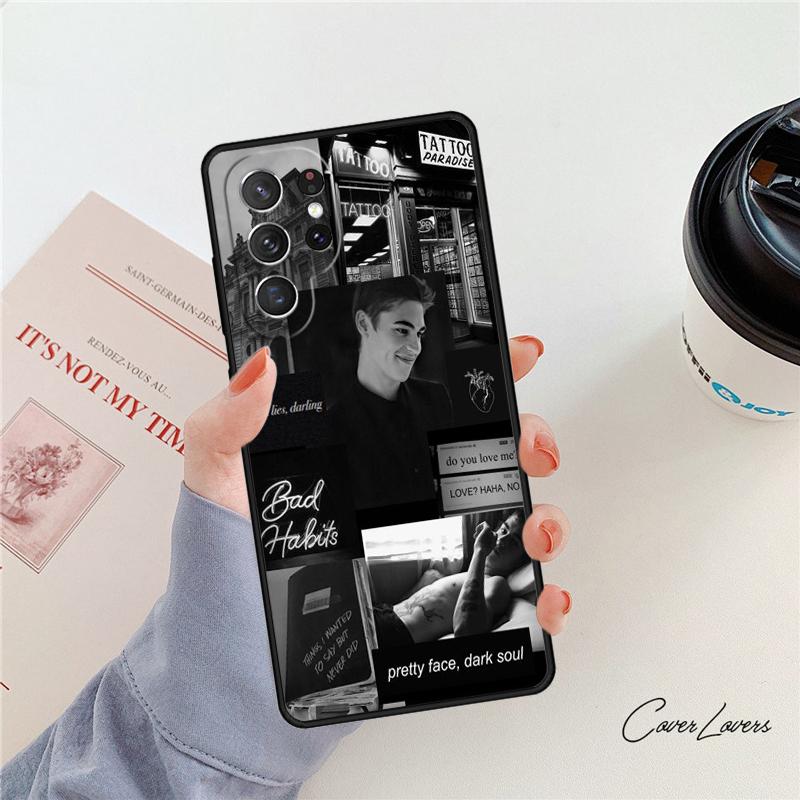 Чехол для телефона Хардин из фильма After For Samsung Galaxy S24 S25 S23 S22 Ultra Note 10 20 Plus S20 S21 FE