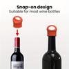 Silicone Wine Stopper Caps Bottle Sealer Reusable Wine Bottle Stopper Champagne Stopper Beer Bottle Stopper for Home Kitchen Bar
