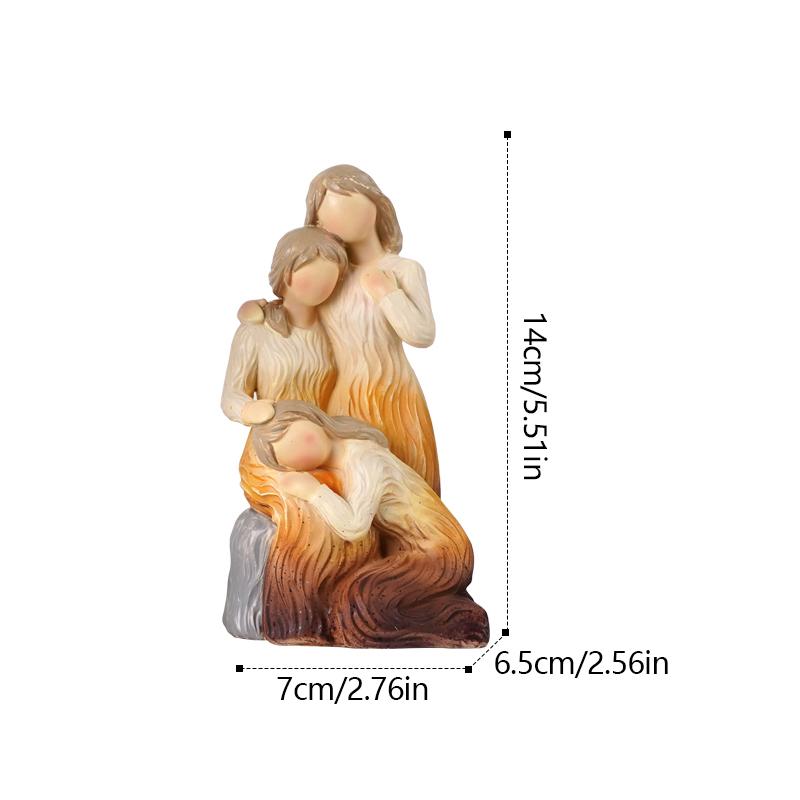Home Decoration Accessories Family Member Statue Figurines Lovers Sculpture Home Decor
