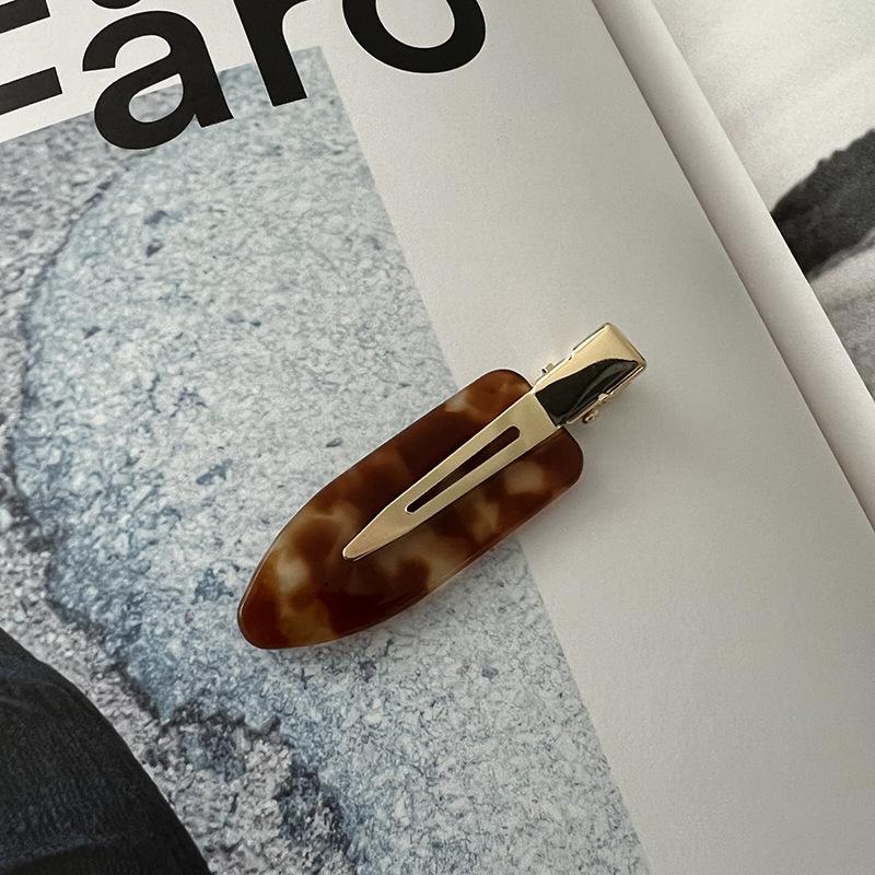 2/3/4 шт. простая розовая сакура бесшовные заколки для волос женские ацетатные листы без изгиба зажим для челки зажим для волос заколки для волос инструмент для укладки волос