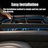For Tesla Model Y Juniper Model3 Highland YL 2025 2026 Central Control Storage Box Panel Frame Glasses Case Auto Car Accessories