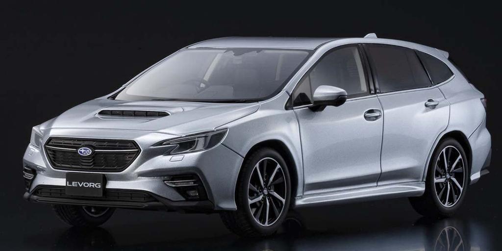 Kyosyo samurai SUBARU Levorg EX Silver Готовый продукт KSR18055S 1/18 GT-H