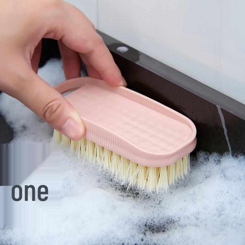 Soft Bristle Colorful Shoe Cleaning Brush - Durable Laundry and Household Use