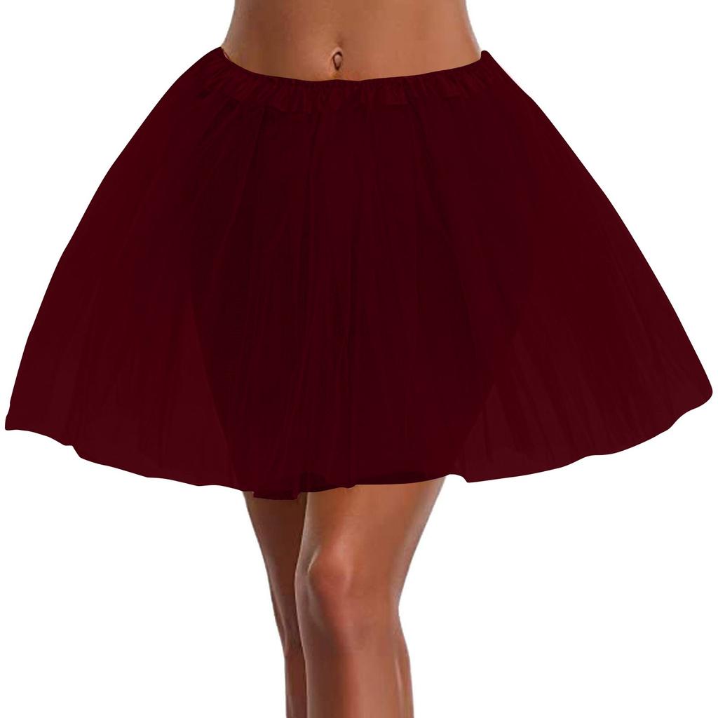Women's Skirt Glitter Festival Outfit Party Dress Underskirt Dance Dress Prom Dress Evening Dress Ballet Skirt Cosplay Festive Skirt