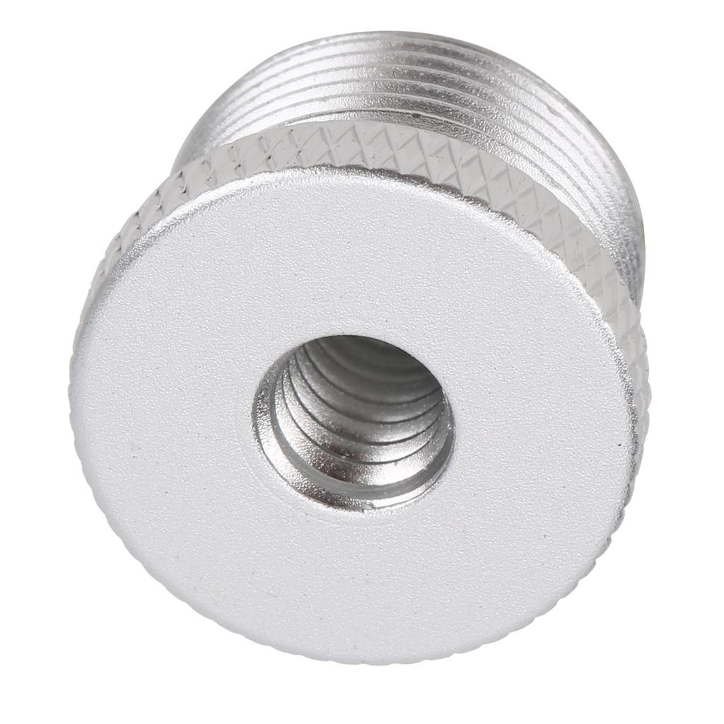 Mic Stand Adapter 1Celsius4 Inch Female to 5Celsius8 Inch Male Screw Thread Adapter for Camera Monitor Microphone Stand