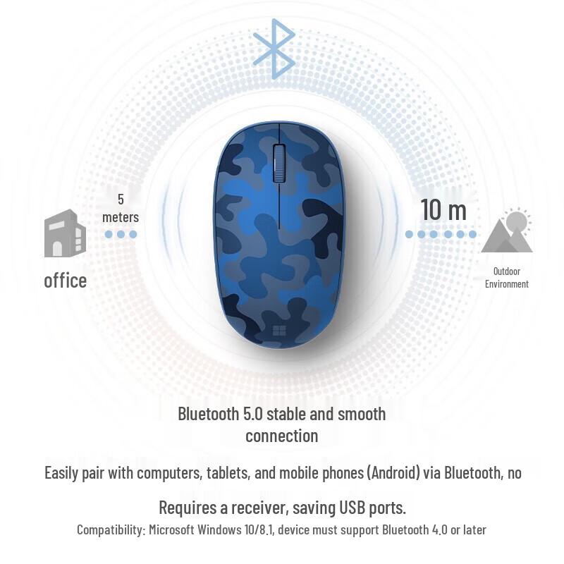 Microsoft Компактная Bluetooth-мышь