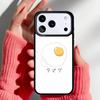 Минималистичный Пастельный Яйцо Чехол для Телефона для iPhone 17 Air 16e 15 14 13 Pro Max Задняя Крышка для 12 11 Pro Coque